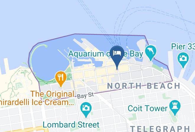 San Francisco - The Wharf Inn Maps