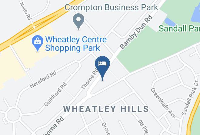 Doncaster - The Wheatley Hotel Maps