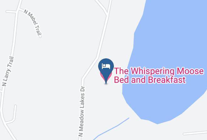 Matanuska Susitna Borough - The Whispering Moose Bed And Breakfast Maps