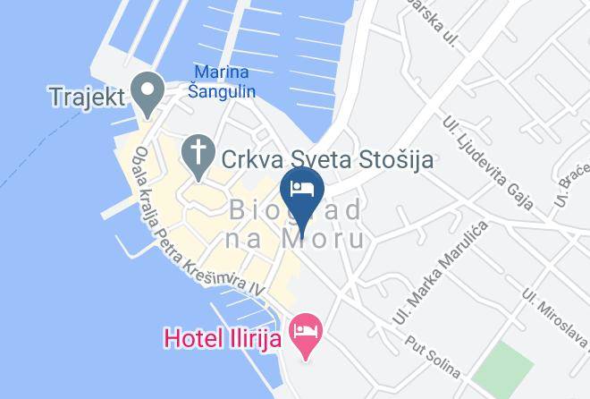 Biograd Na Moru - The White Dolphin Maps