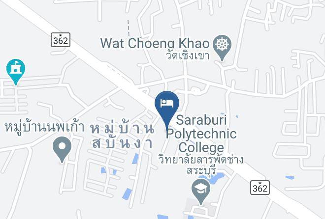 Amphoe Mueang Saraburi - The White Garden Maps