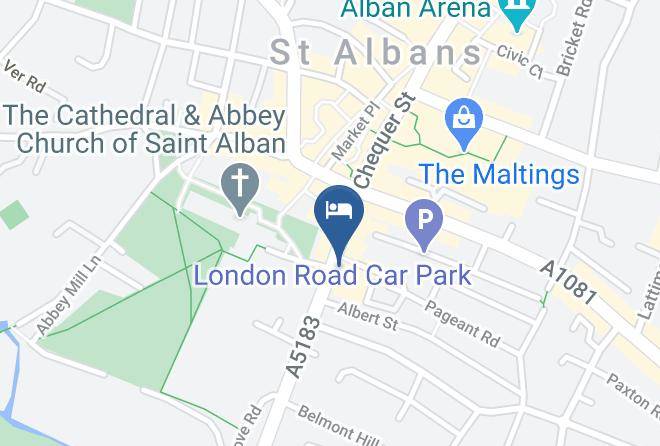 Herts - The White Hart Maps