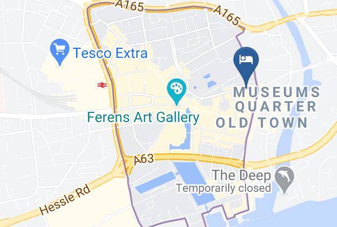 Kingston Upon Hull - The White Hart Hotel Maps