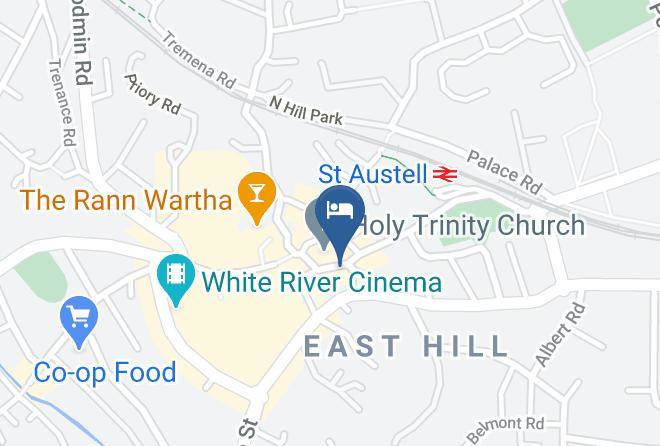 Cornwall - The White Hart Hotel Maps