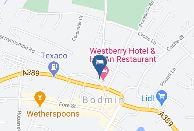 Cornwall - The White Hart Inn Maps