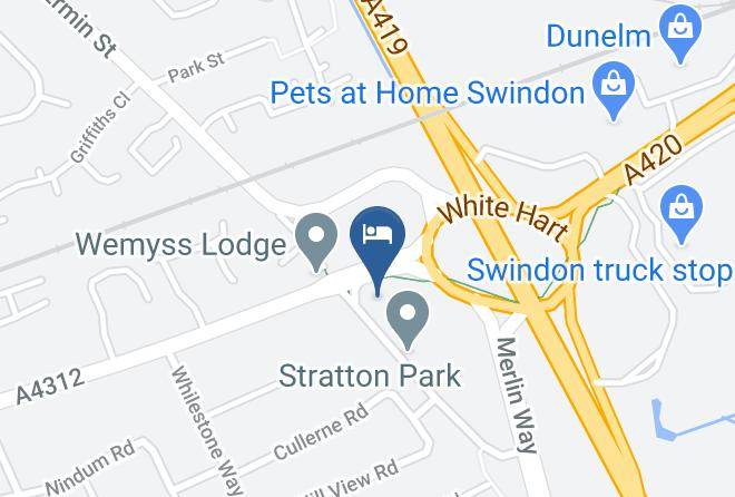 Swindon - The White Hart Maps