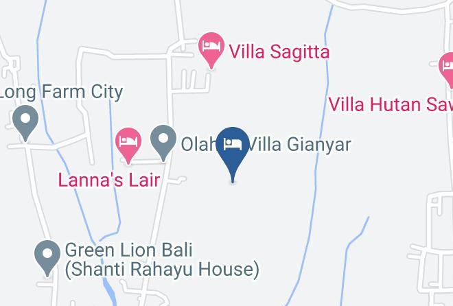 Gianyar Regency - The White Heron Maps
