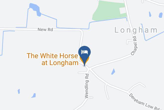 Norfolk - The White Horse At Longham Maps