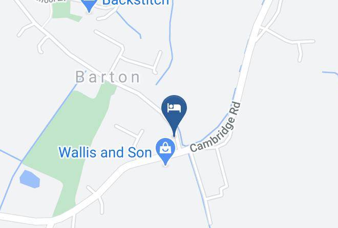 Cambridgeshire - The White Horse Inn Barton Maps