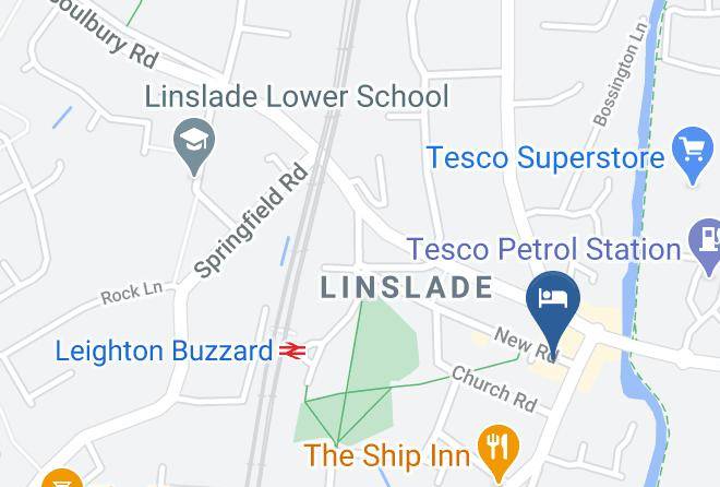 Central Bedfordshire - The White Horse Pub And B&b Maps