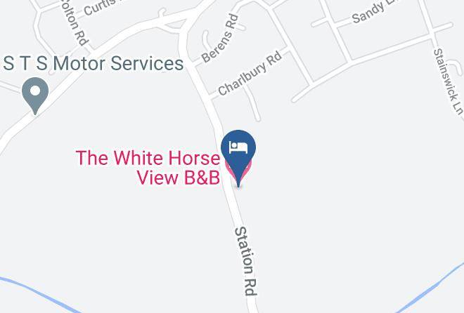 Oxon - The White Horse View B&b Maps