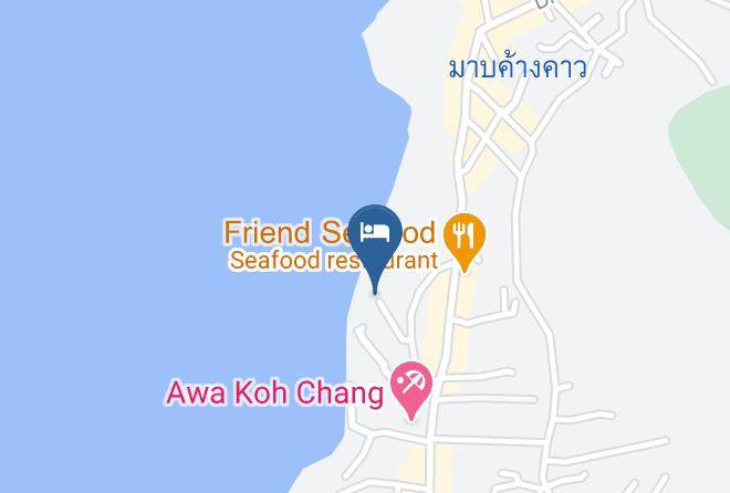 Amphoe Ko Chang - The White Knot Resort Maps