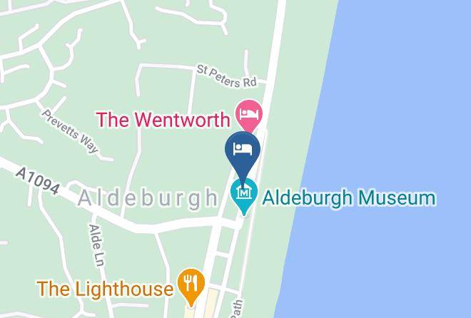 The White Lion Hotel Map