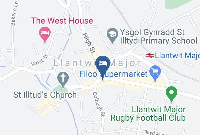 Vale Of Glamorgan - The White Lion Hotel Maps