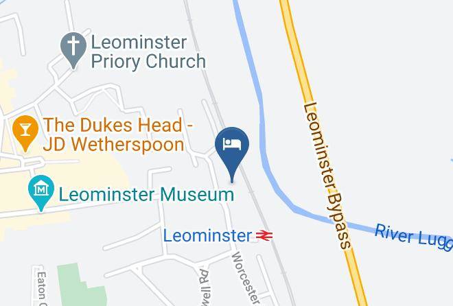 Herefordshire - The White Lion Inn Maps