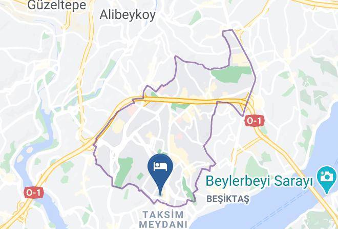 Sisli - The White Orient Hotel Maps