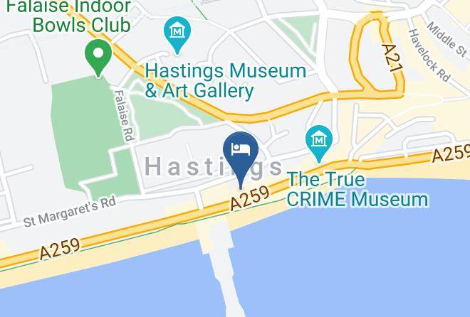 East Sussex - The White Rock Hotel Maps