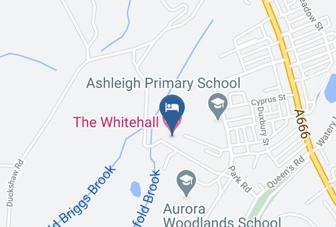 Blackburn With Darwen - The Whitehall Hotel Maps