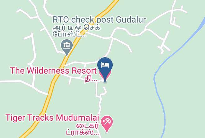 Gudalur - The Wilderness Resort Maps