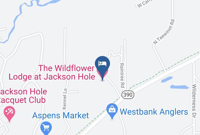 Teton - The Wildflower Lodge At Jackson Hole Maps