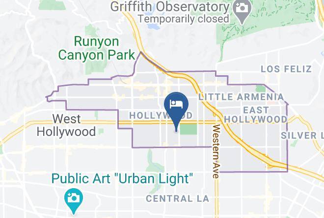 Los Angeles - The Willow La Maps