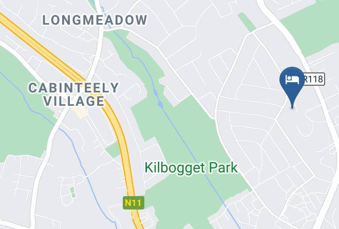 Dun Laoghaire Rathdown - The Willows B&b Maps