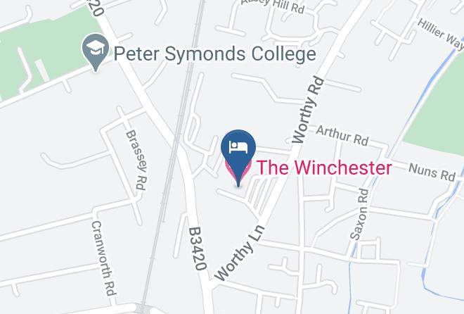 Hants - The Winchester Hotel Maps