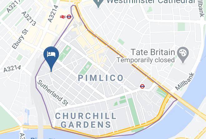 London - The Windermere Hotel London Maps