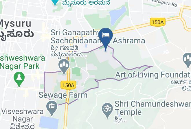 Mysore - The Windflower Resorts And Spa Maps