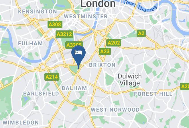 London - The Windmill Hotel Clapham Maps
