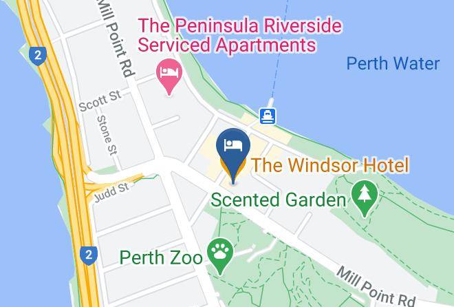 South Perth - The Windsor Hotel Maps