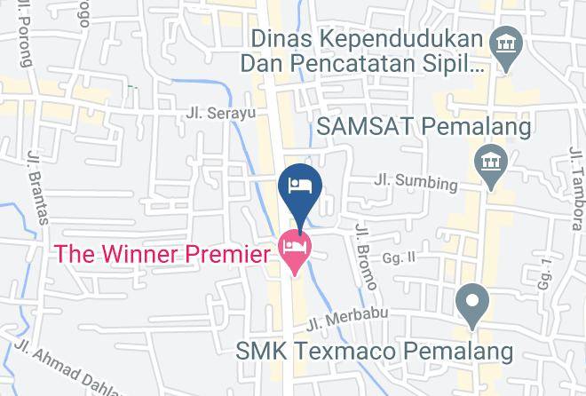 Pemalang Regency - The Winner Hotel Pemalang Maps