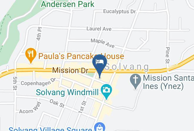 Santa Barbara - The Winston Solvang Maps