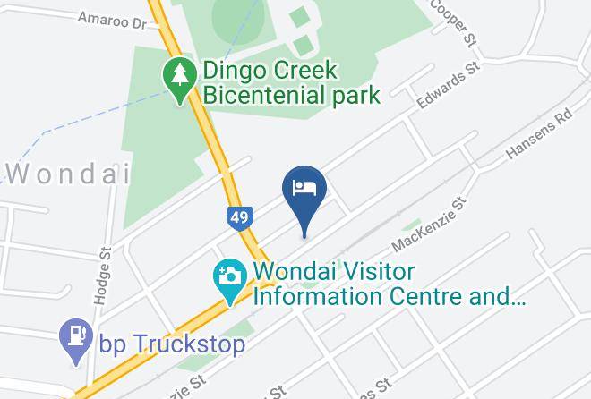 South Burnett - The Wondai Hotel And Cellar Maps
