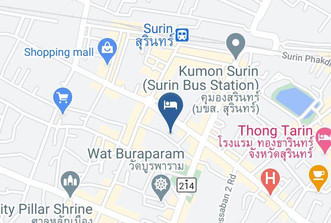 Amphoe Mueang Surin - The Wood Maps
