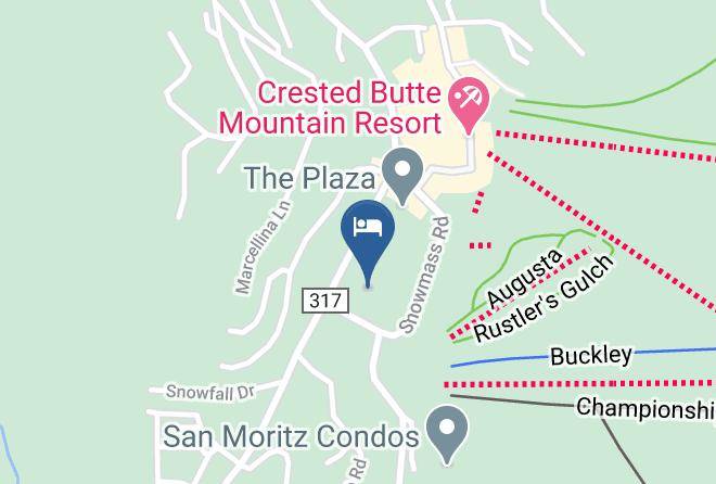 Gunnison - The Wood Creek Lodge By Crested Butte Lodging Maps