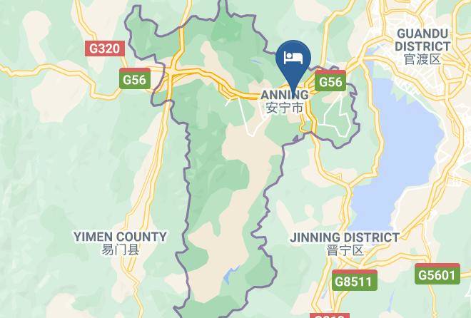 Kunming - The Wood Hotel Maps