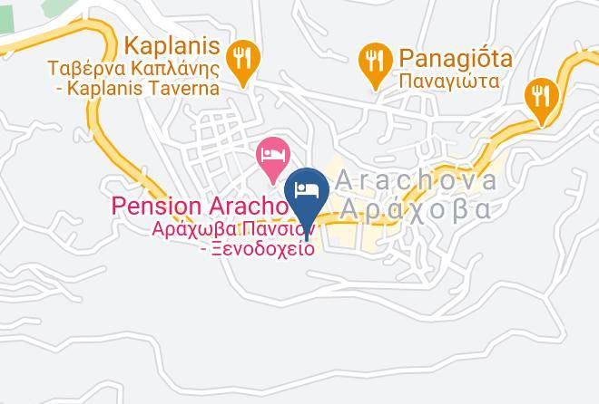 Voiotia - The Wooden Nest Arachova Maps