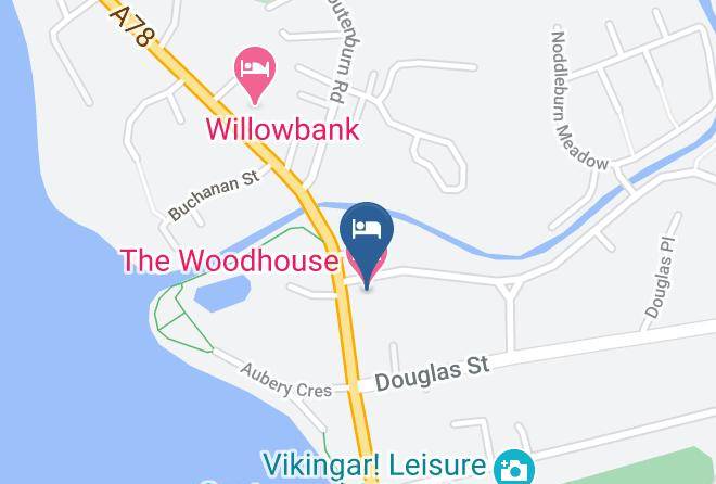 North Ayrshire - The Woodhouse Hotel Maps