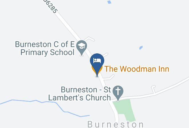 North Yorkshire - The Woodman Inn Maps