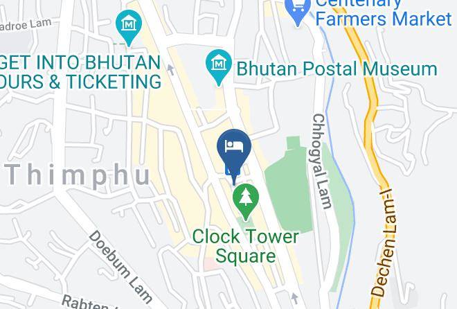 Thimphu - The Woods Maps