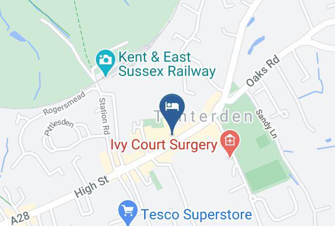 Kent - The Woolpack Hotel Maps