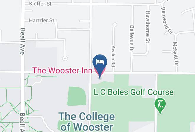The Wooster Inn Map