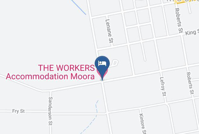 Moora - The Workers Accommodation Moora Maps