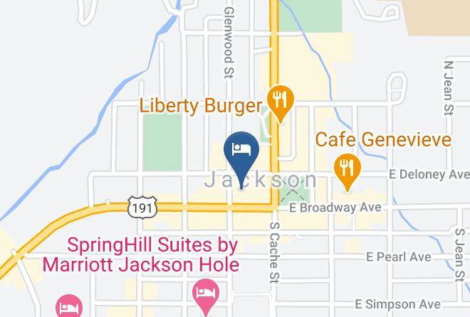 Teton - The Wort Hotel Maps