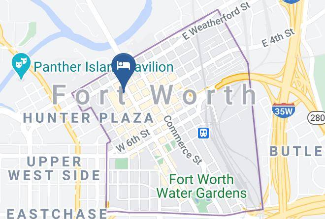 The Worthington Renaissance Fort Worth Hotel Map