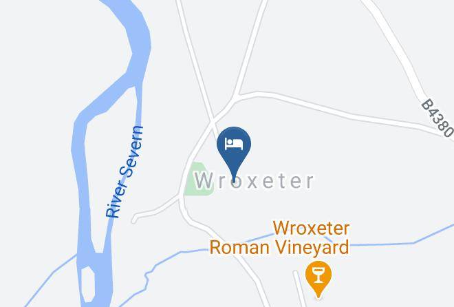 Shropshire - The Wroxeter Hotel Maps