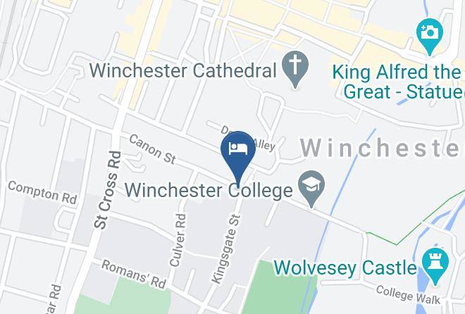 The Wykeham Arms Winchester Map