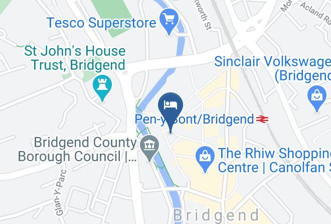 Bridgend - The Wyndham Arms Hotel Jd Wetherspoon Maps