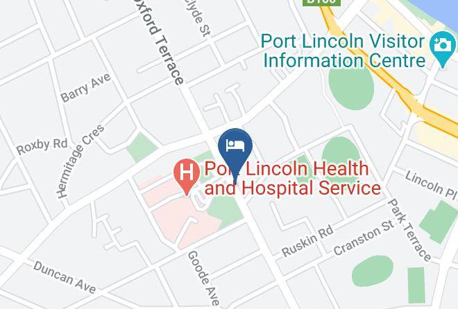 Port Lincoln - The Yardarm B & B Maps